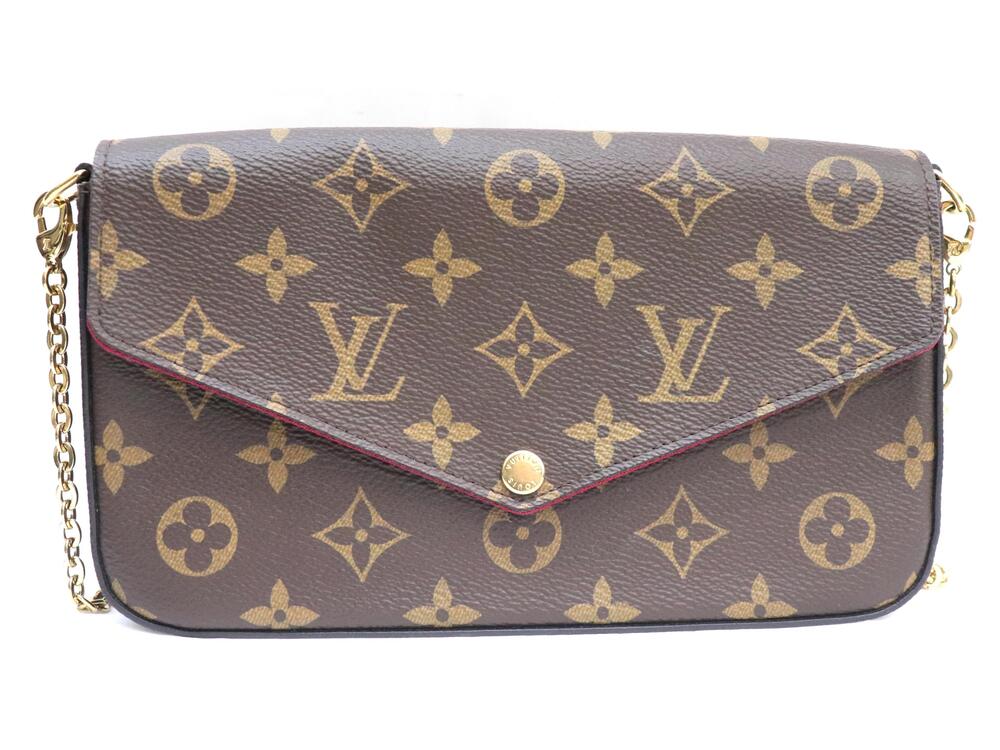 LOUIS VUITTON Pochette Felicie Monogram Shoulder Bag
